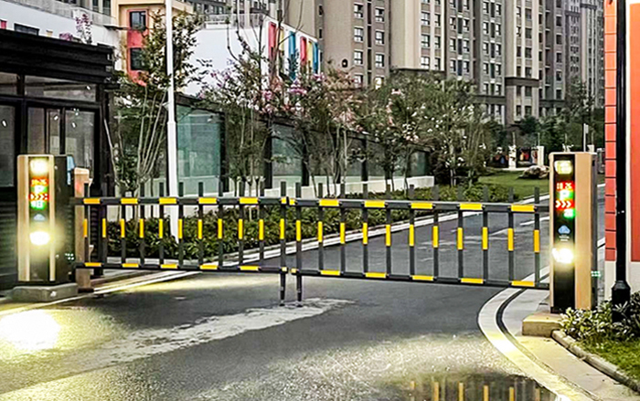 北京市某小區(qū)采用 “安快” 車牌識別系統(tǒng)